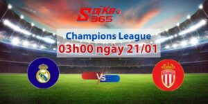 Soi kèo Real Madrid vs Monaco